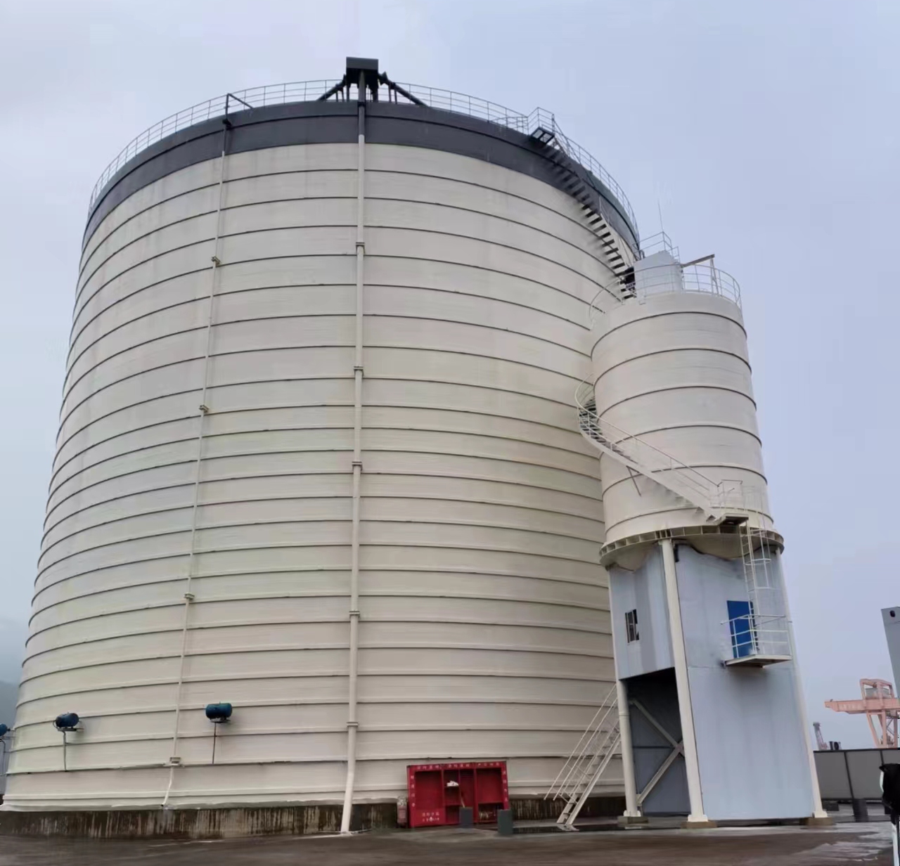 平鲁10万吨水泥钢板库